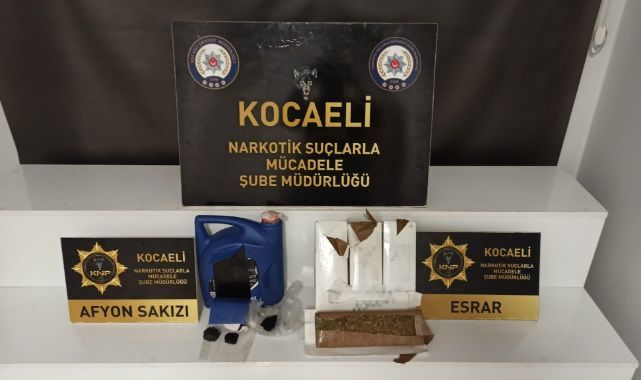 TEM Otoyolu'nda tır içerisinde zulalanmış uyuşturucu ele geçirildi