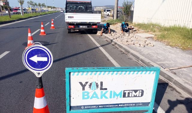 Yol Bakım Timi asfaltlamada dur durak bilmiyor