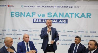 Başkan Büyükakın, Dilovası esnafıyla buluştu