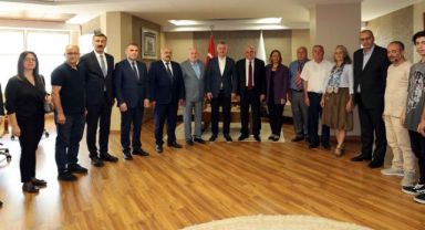 Büyükakın, Ahilik Kutlama Komitesini konuk etti