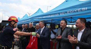 Büyükakın: İtfaiyemizin kahramanlarıyla gurur duyuyorum
