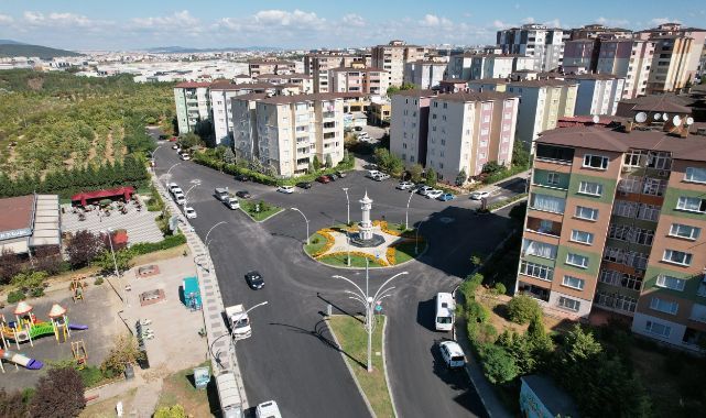 Çağdaşkent’in yolları yenilendi