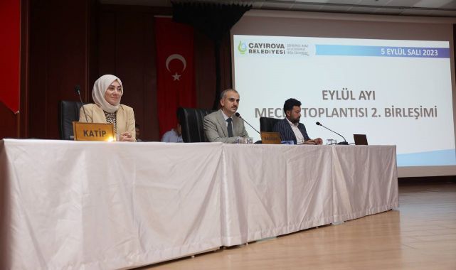 Çayırova’da Eylül ayı meclisi tamamlandı