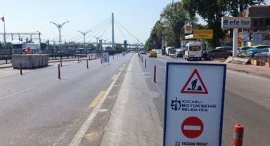 D-100 Kuzey yan yola orta refüj
