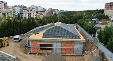Gençlik Merkezi’nin kaba inşaatı tamamlandı