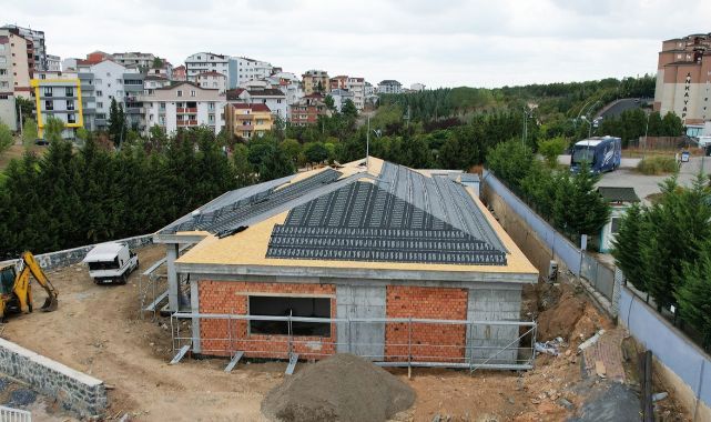 Gençlik Merkezi’nin kaba inşaatı tamamlandı