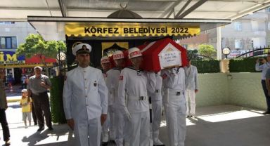 Hayatını kaybeden emekli albay askeri törenle uğurlandı