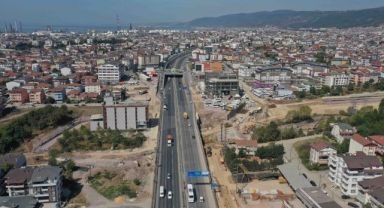 Kaşkaldere Kavşağı’nda yoğun çalışma