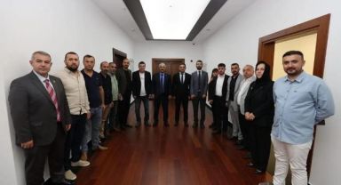 MHP'lilerden Büyükgöz'e ziyaret