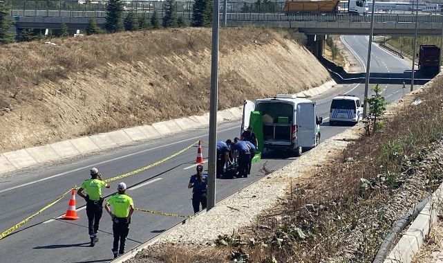 Motosiklet sürücüsü Gebze'de hayatını kaybetti