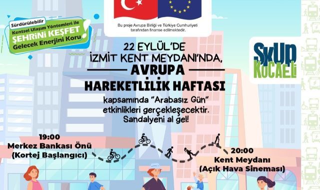 Önce yürüyüş korteji sonra sinema