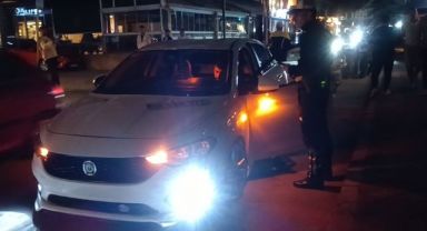 Plakasız sürücü cezadan kurtulamadı