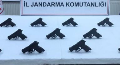 Silah kaçakçılarına operasyon: 9 kişi gözaltına alındı
