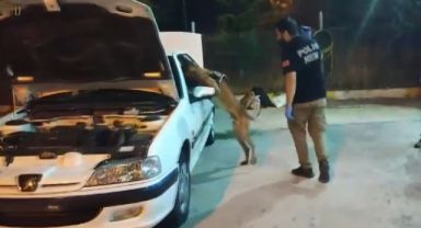 TEM'de durdurulan araçtan 21 kilo eroin çıktı