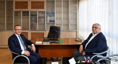 Vali Yavuz'dan Başaran'a teşekkür ziyareti