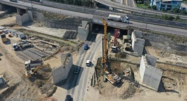 Yeşilova-Solaklar Kavşağı Projesi'nde ilerleme yüzde 40