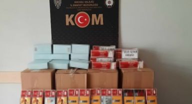 130 bin gümrük kaçağı makaron ele geçirildi