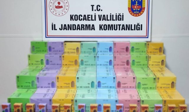 700 bin TL değerinde elektronik sigara ele geçirildi