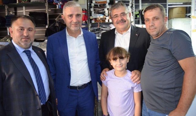 AK Partili Sekban, enerjisiyle dikkat çekiyor