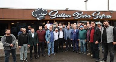 Büyükgöz sanayi esnafıyla buluştu