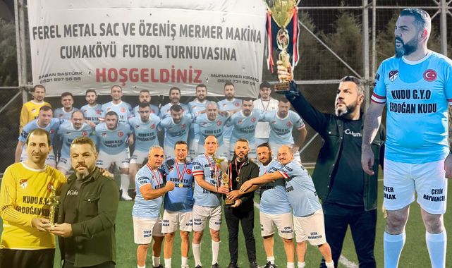 Cumaköy turnuvasında şampiyon Erdoğan Kudu