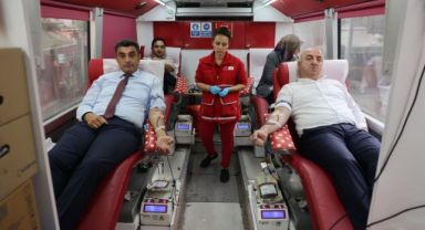 Darıca’da 100. yılda 100 ünite kan bağışı