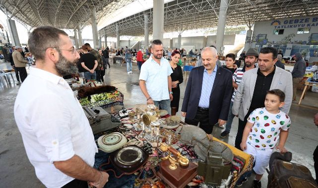 Gebze’de Antika Pazarı kuruldu