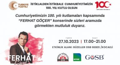 Gebze’deki OSB’lerden Cumhuriyet için özel etkinlik