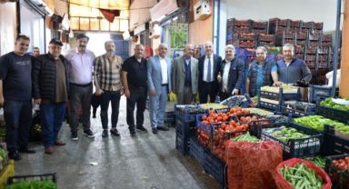 GTO Başkanı Aslantaş’tan Gebze Hâl ziyareti