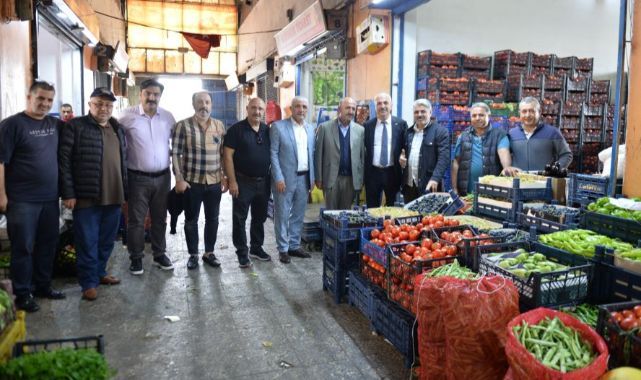 GTO Başkanı Aslantaş’tan Gebze Hâl ziyareti