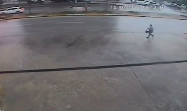 Hukuk öğrencisi Batuhan'ın öldüğü kaza kamerada