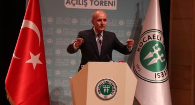 Kurtulmuş'dan İsral'e Kocaeli'den sert sözler