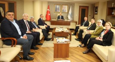Kurtulmuş’tan Büyükşehir’e ziyaret