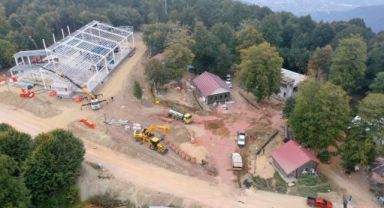 Kuzuyayla’daki sosyal alanlarda hummalı çalışma