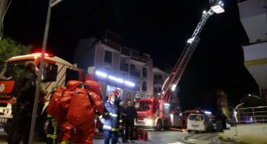 Reaksiyona giren kimyasal madde patladı, binalar boşaltıldı