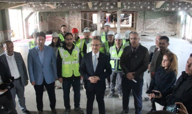 Yılların hatıralarıyla dolu bina, gençlerin hizmetinde olacak
