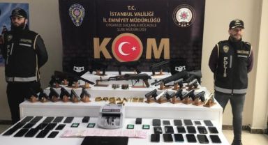 3 ilde düzenlenen operasyonla yakalanan çete üyeleri adliyeye sevk edildi