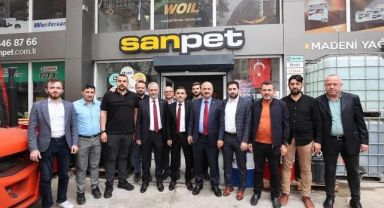 Başkanlardan esnaf ziyaretleri
