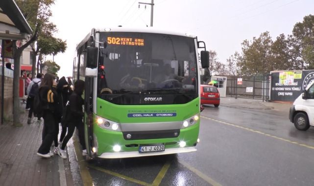Bu otobüsler sadece öğrenciler için