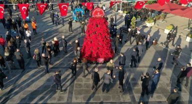 Büyükşehir’den 85. yılda 1085 Atatürk çiçeği