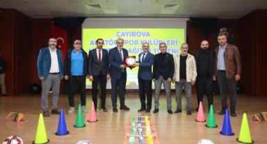 Çayırova'da Amatör spor kulüplerine malzeme desteği