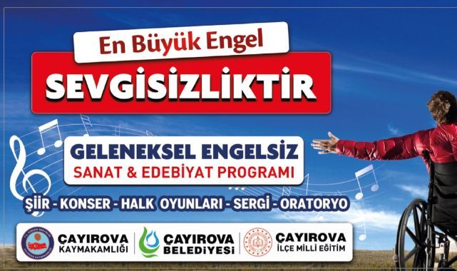 Çayırova’da sanat, engel tanımayacak