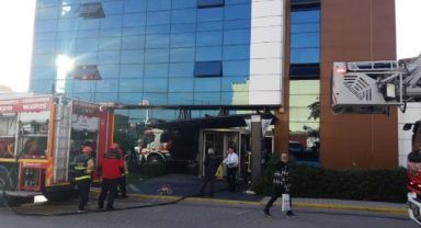 Deniz Ticaret Odası'nda yangın paniği