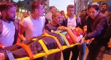 Gebze'de motosiklet ile otomobil kafa kafaya çarpıştı: 2 yaralı
