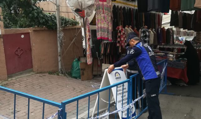 Gebze pazarlarında denetimler