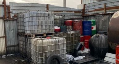 Kocaeli'de 7 ton kaçak akaryakıt ele geçirildi