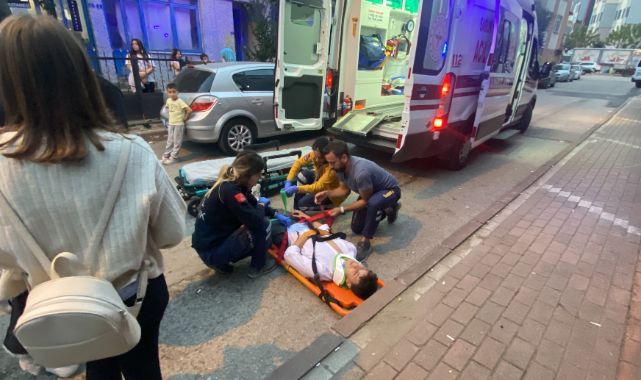 Kocaeli'de otomobil ile motosiklet çarpıştı: 2 yaralı