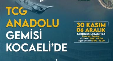 Kocaeli, TCG Anadolu'ya hazırlanıyor