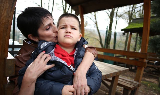 7 yıl sonra ilk kez ‘anne’ dedi, ilk adımlarını Türkiye'de attı