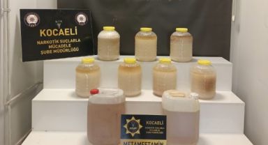 Cipin yakıt deposundan 111 kilo metamfetamin çıktı